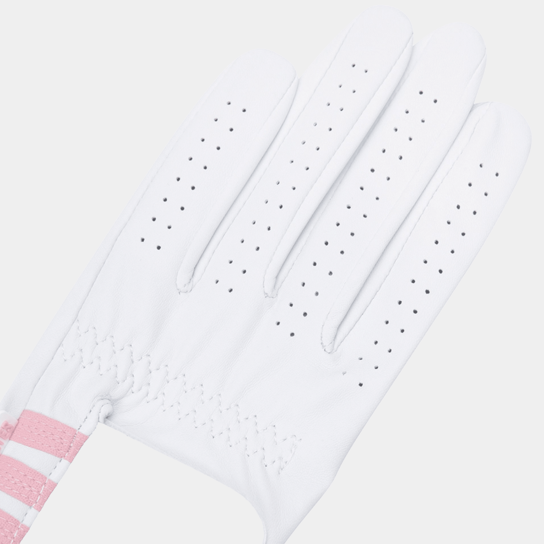 Women's Contrast - Line Golf Glove - White - Erthe Golf