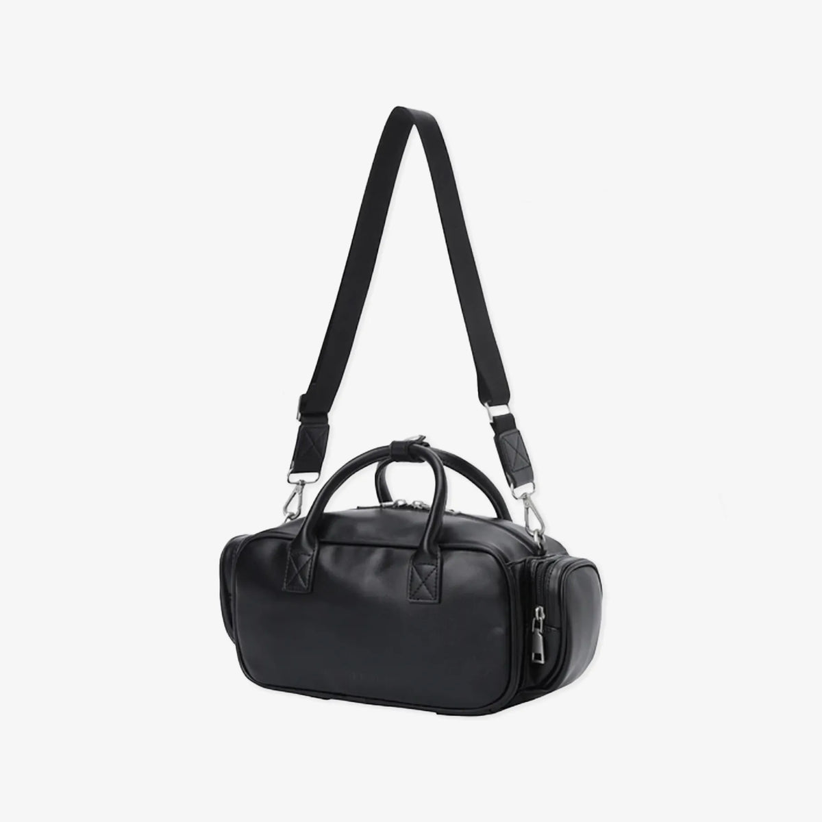 Women's Cuboid Crossbody Tote - Black - Erthe Golf