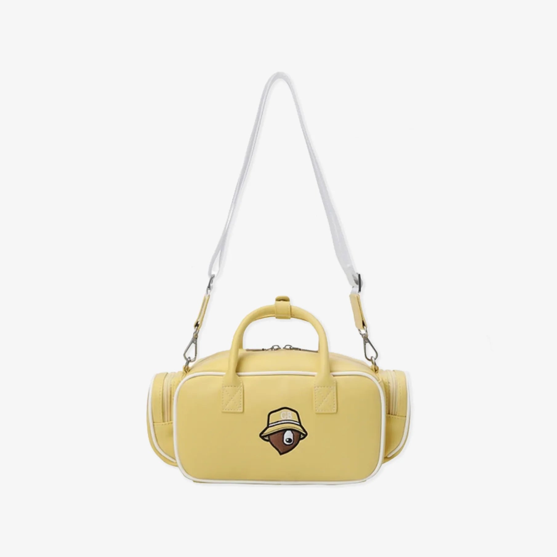 Women's Cuboid Crossbody Tote - Yellow - Erthe Golf