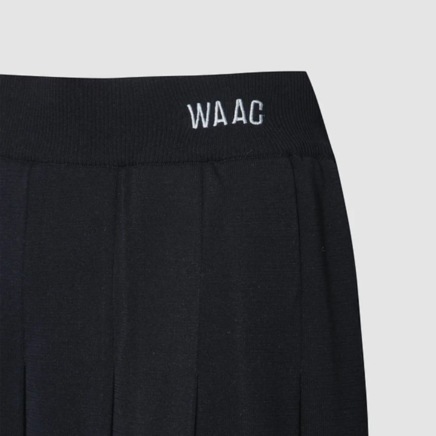 Women's Faux - Layer Pleated Knit Skirt - Dark Navy - Erthe Golf