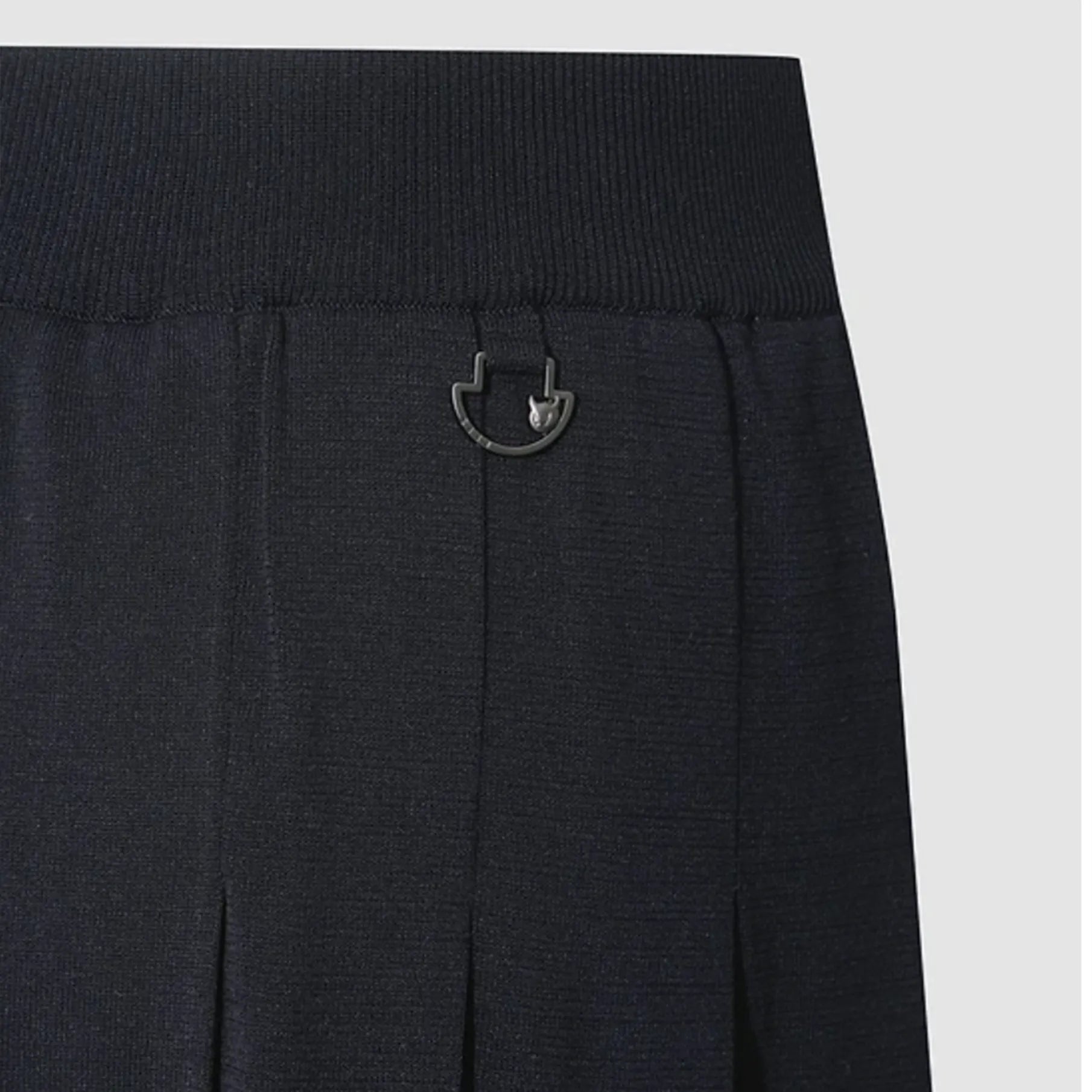 Women's Faux - Layer Pleated Knit Skirt - Dark Navy - Erthe Golf