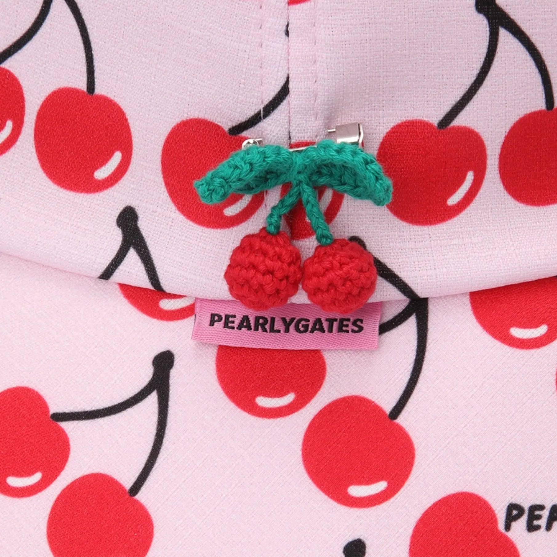 Women's Fruit Brooch Bonnet - Red - Erthe Golf