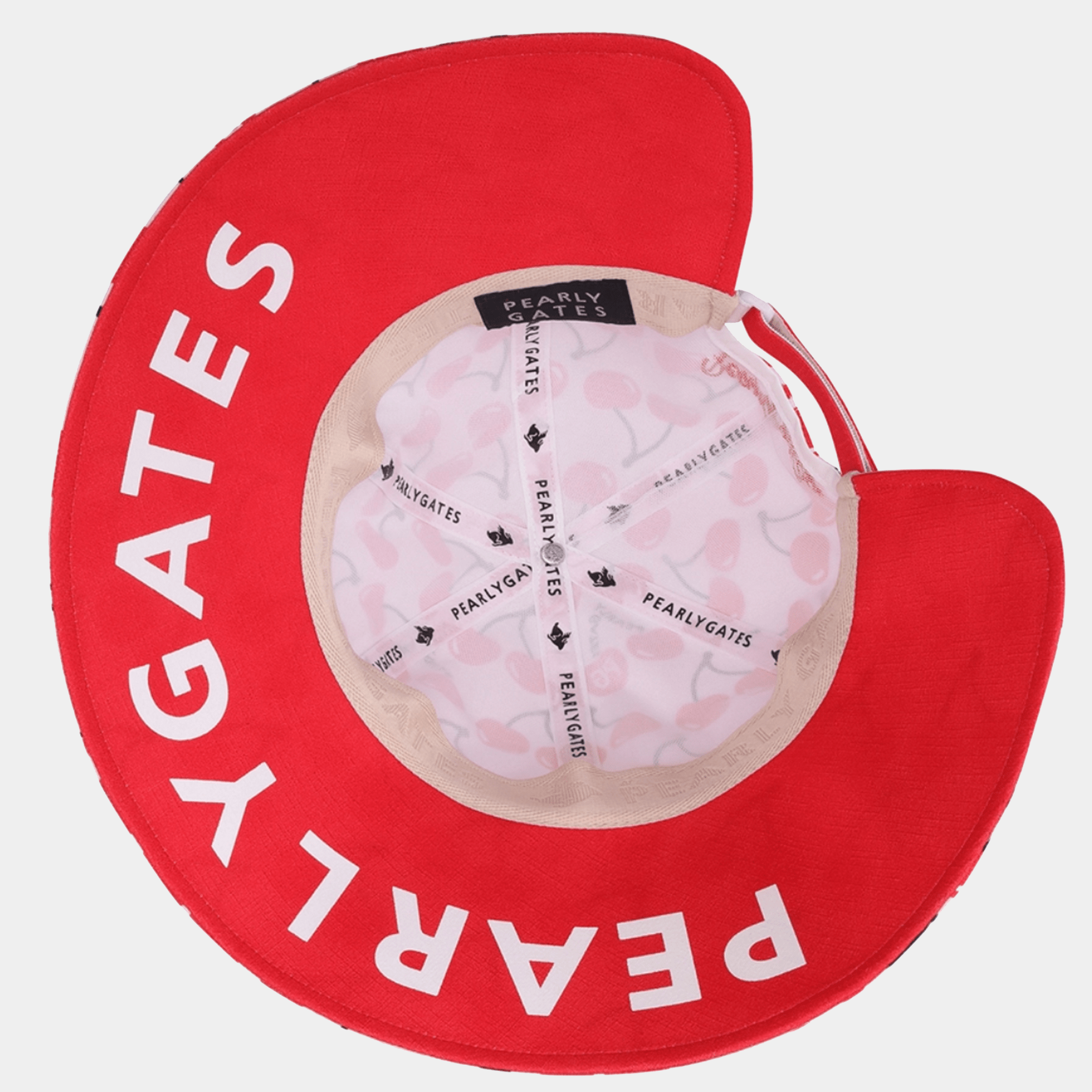 Women's Fruit Brooch Bonnet - Red - Erthe Golf