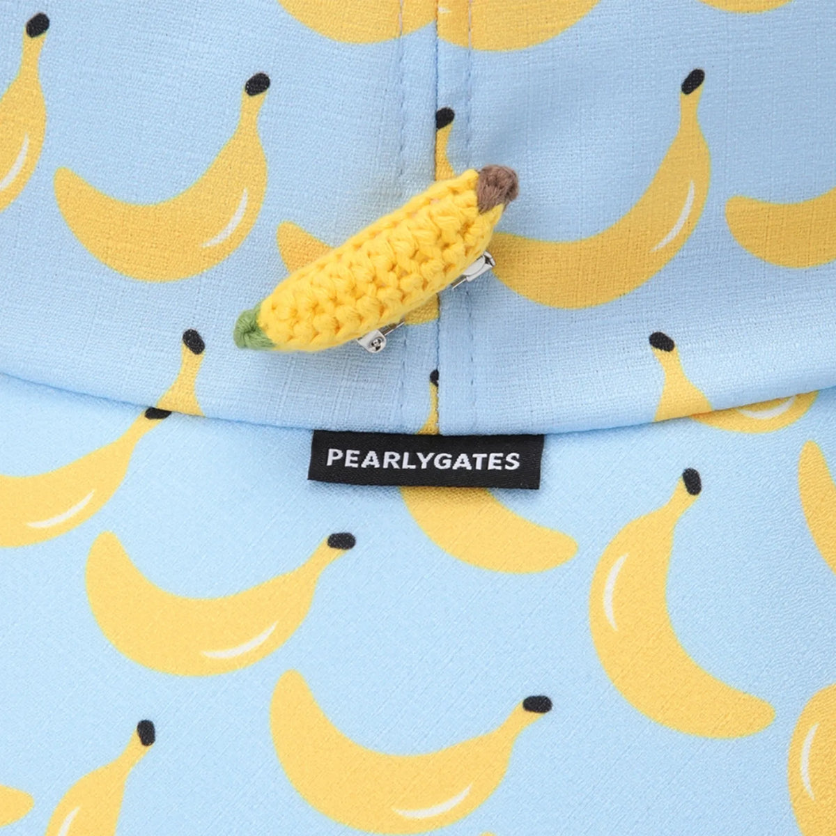 Women's Fruit Brooch Bonnet - Yellow - Erthe Golf