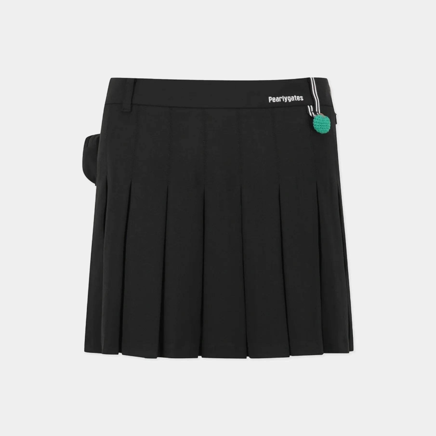 Women's Fruit Print Culotte Skirt - Black - Erthe Golf