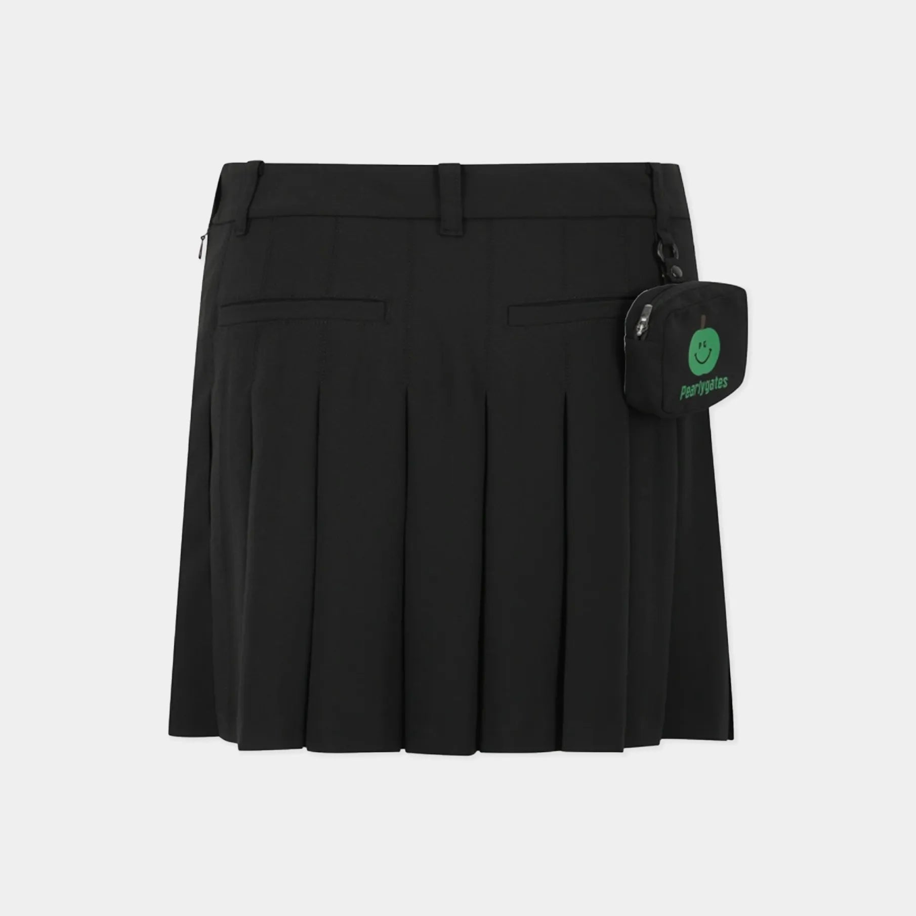 Women's Fruit Print Culotte Skirt - Black - Erthe Golf