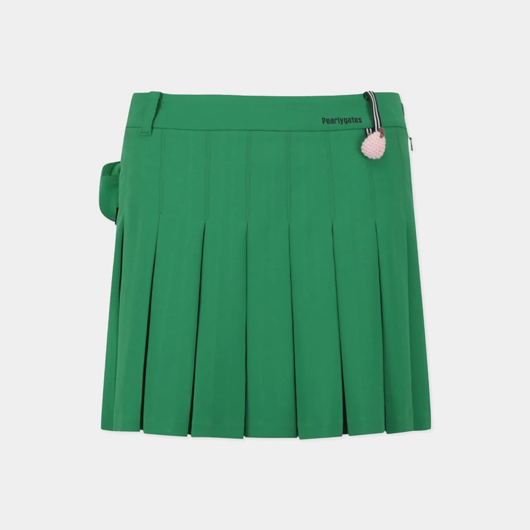 Women's Fruit Print Culotte Skirt - Green - Erthe Golf