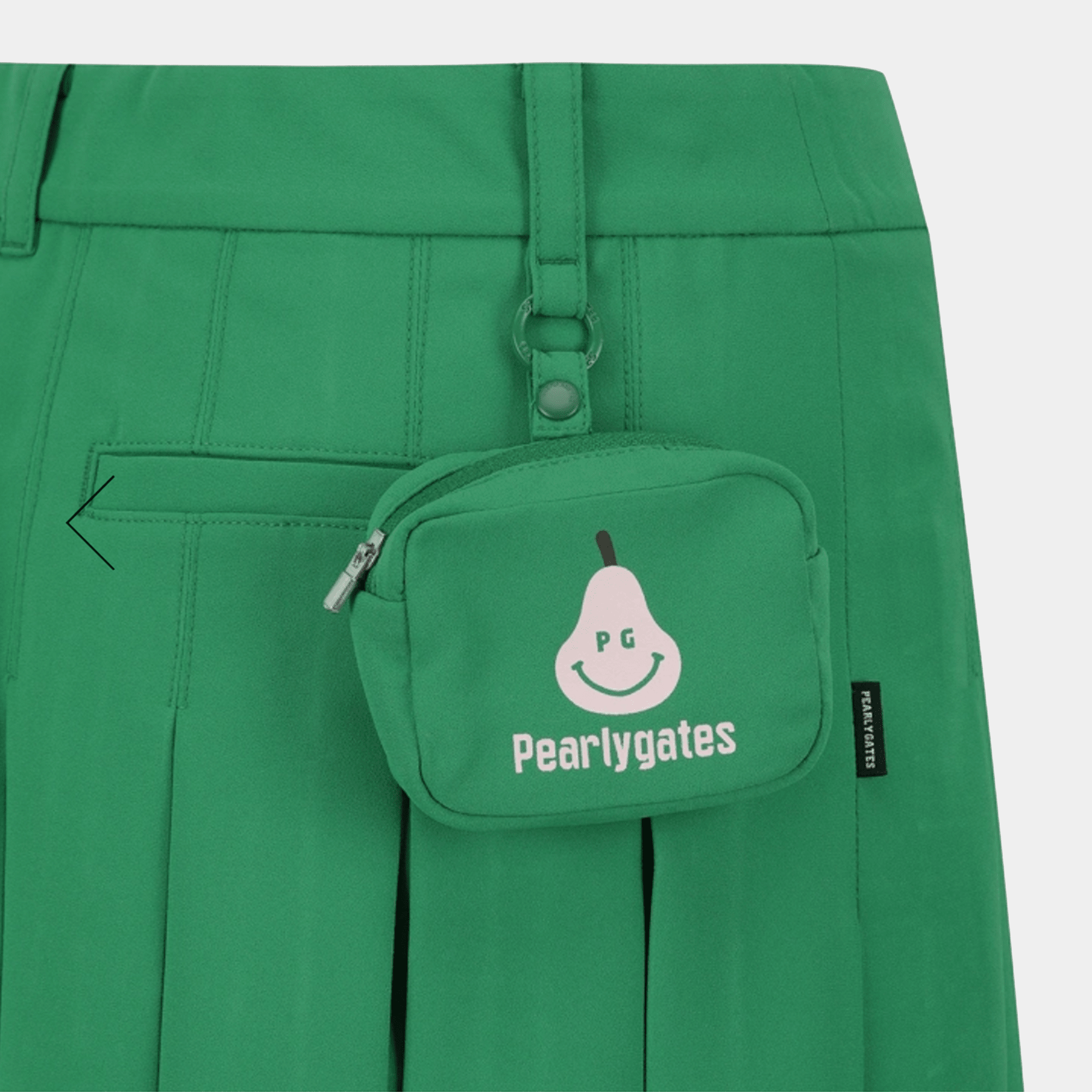 Women's Fruit Print Culotte Skirt - Green - Erthe Golf