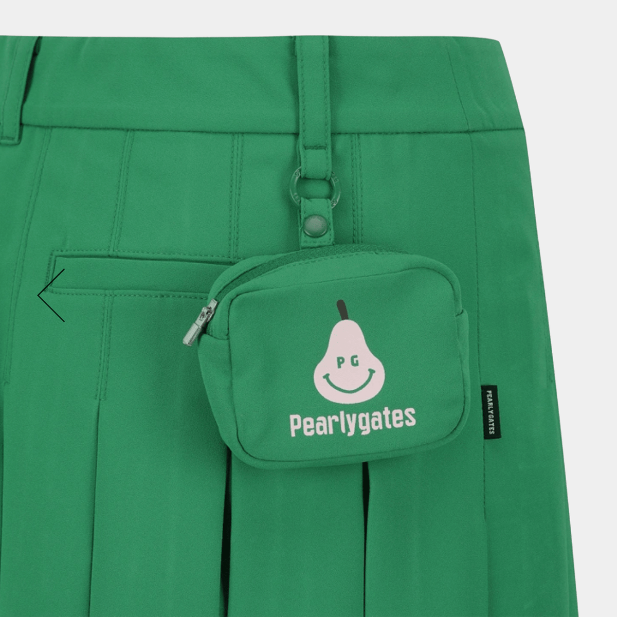 Women's Fruit Print Culotte Skirt - Green - Erthe Golf
