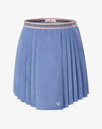 Women's Lightweight Pleated Skirt - Blue - Erthe Golf
