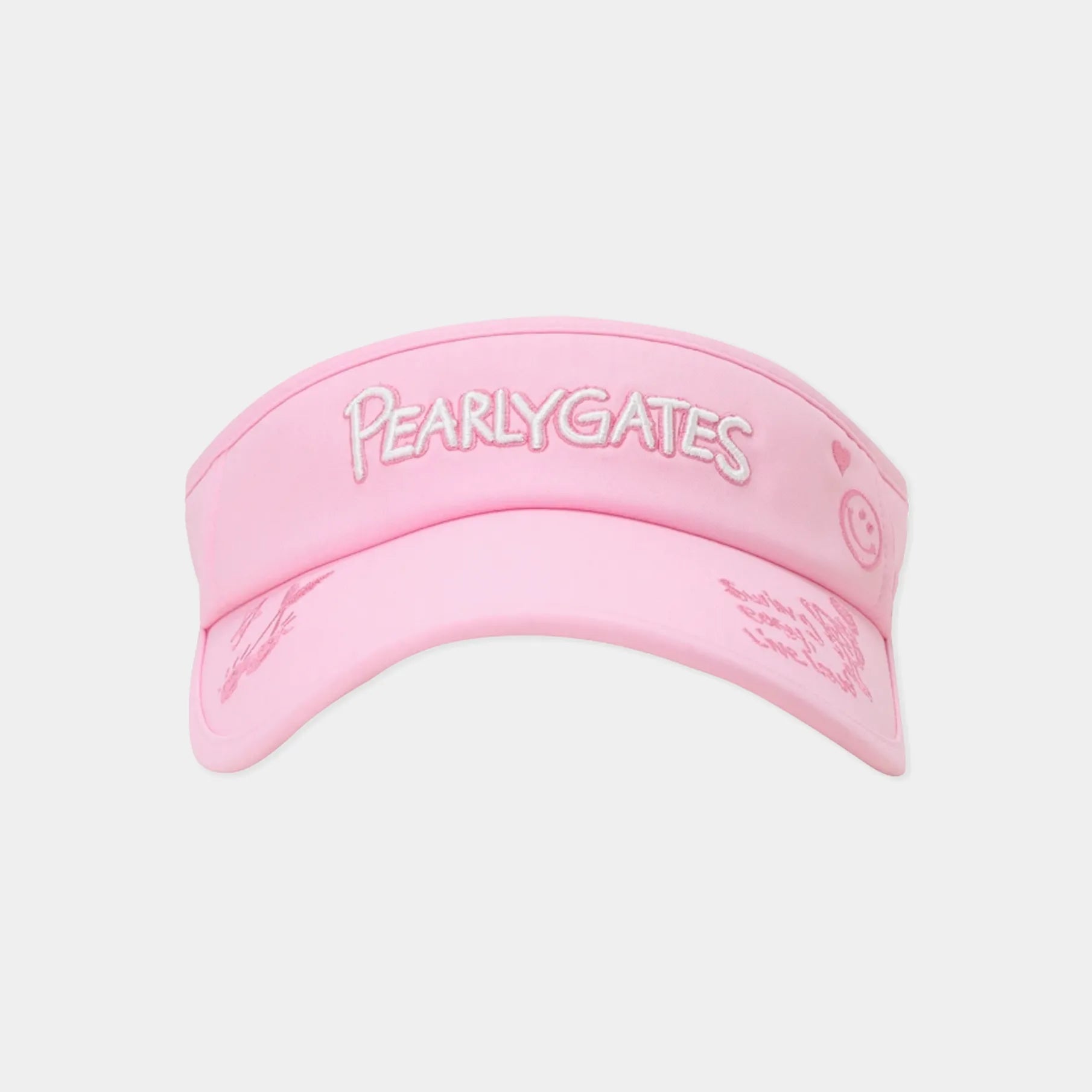 Pearly Gates Women's Logo Sun Visor & Scrunchie Set - Pink | Erthe