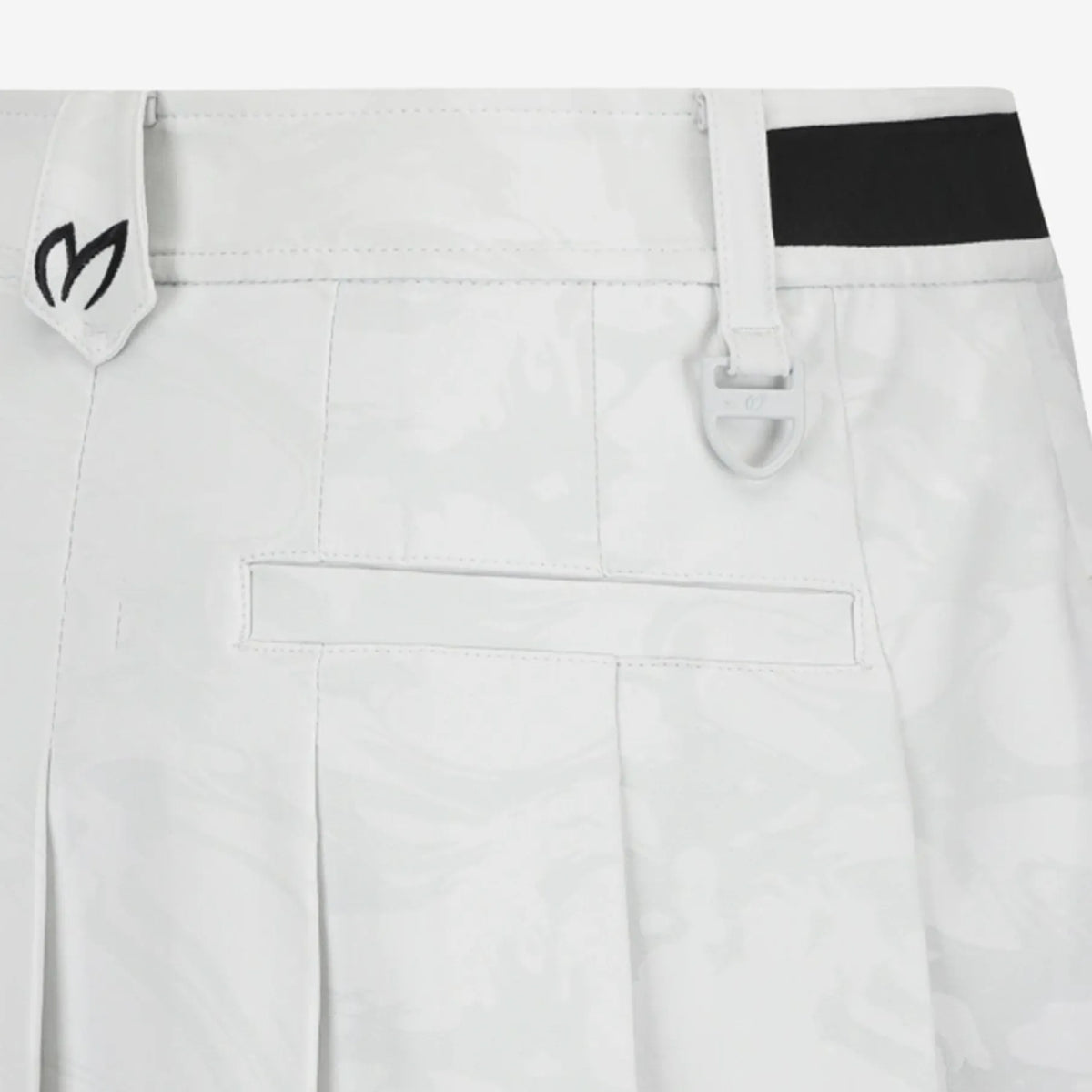 Women's Marble Print Skirt - Gray - Erthe Golf