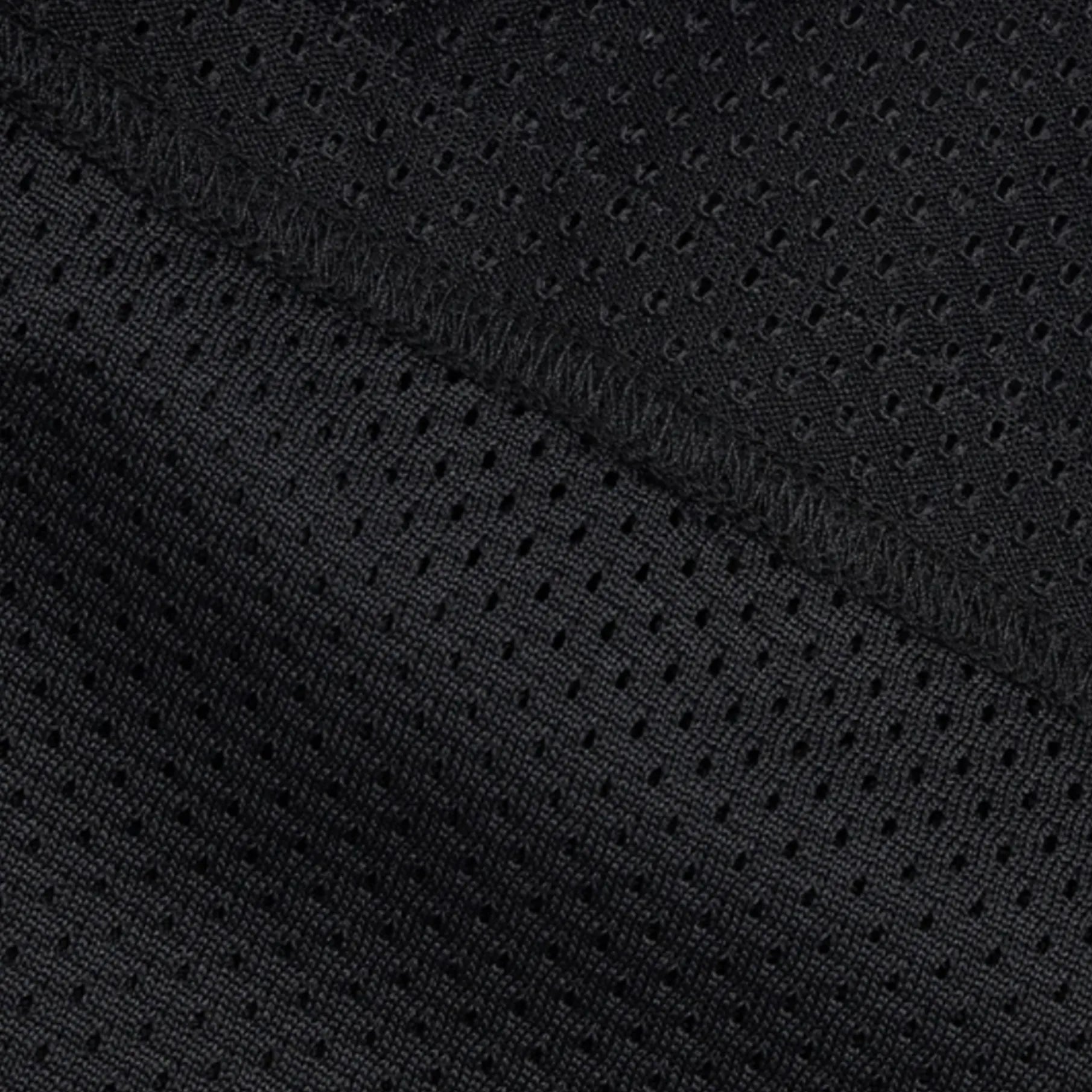 Women's Mesh Ruffle Polo - Black - Erthe Golf