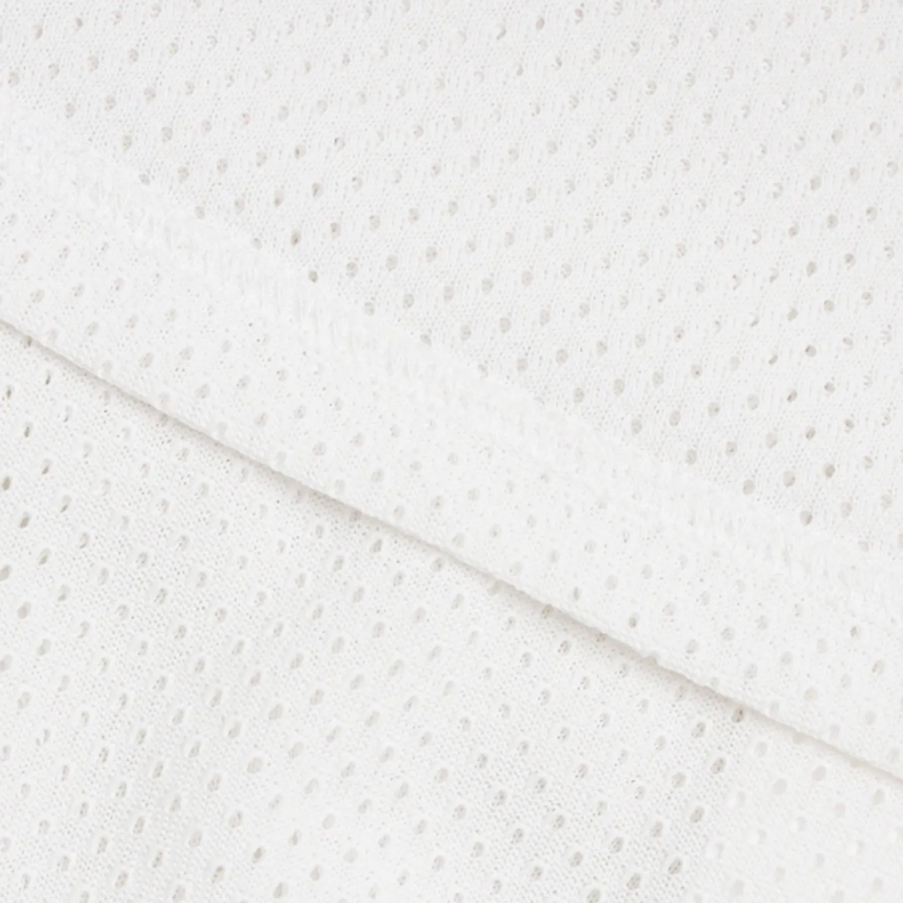 Women's Mesh Ruffle Polo - White - Erthe Golf