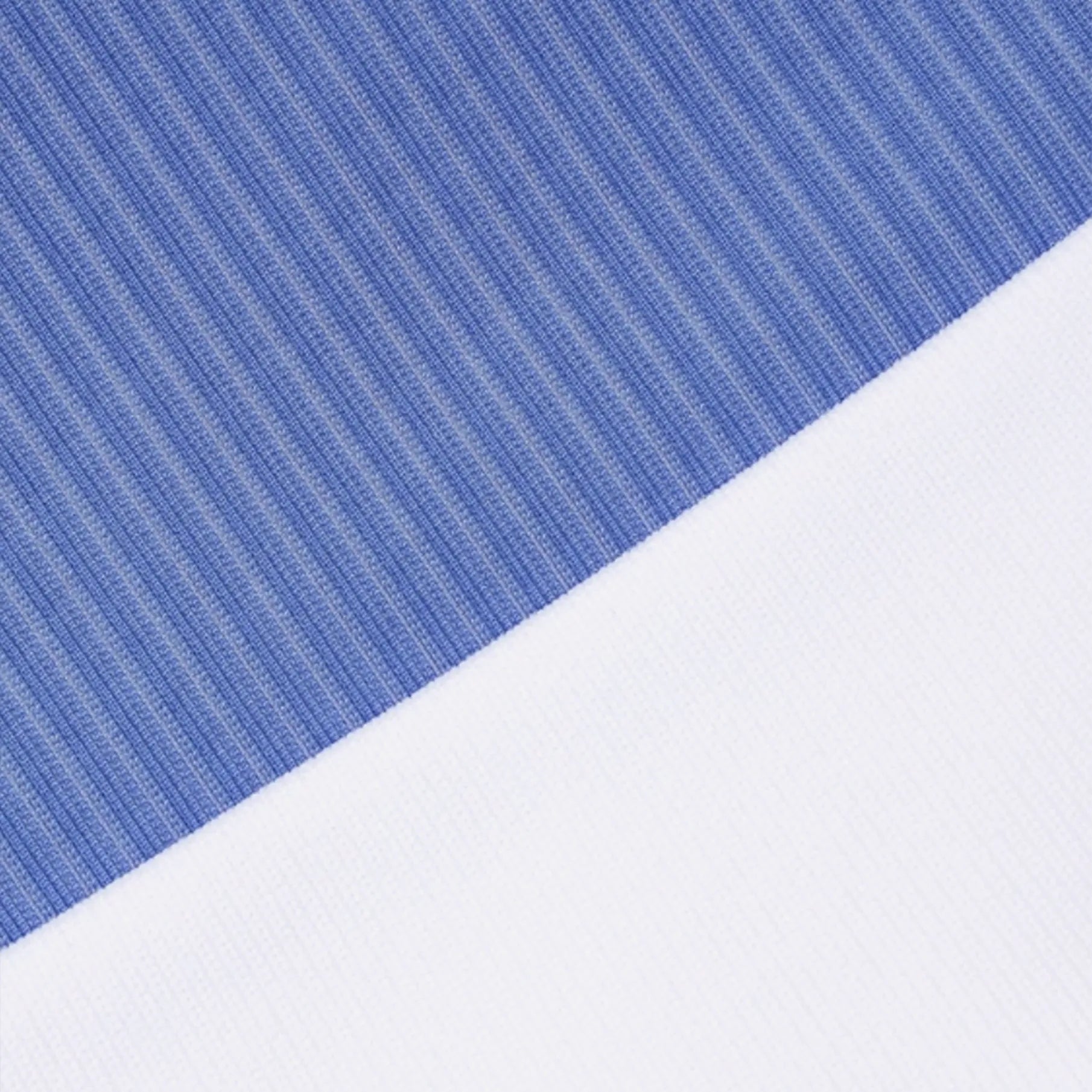 Women's Open Collar Textured Polo - Blue - Erthe Golf