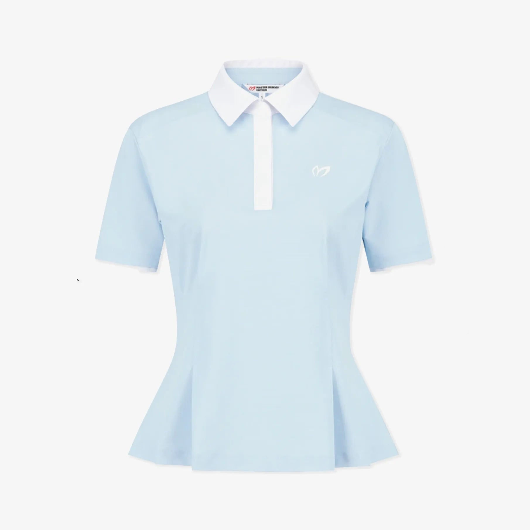 Women's Peplum Polo - Blue - Erthe Golf