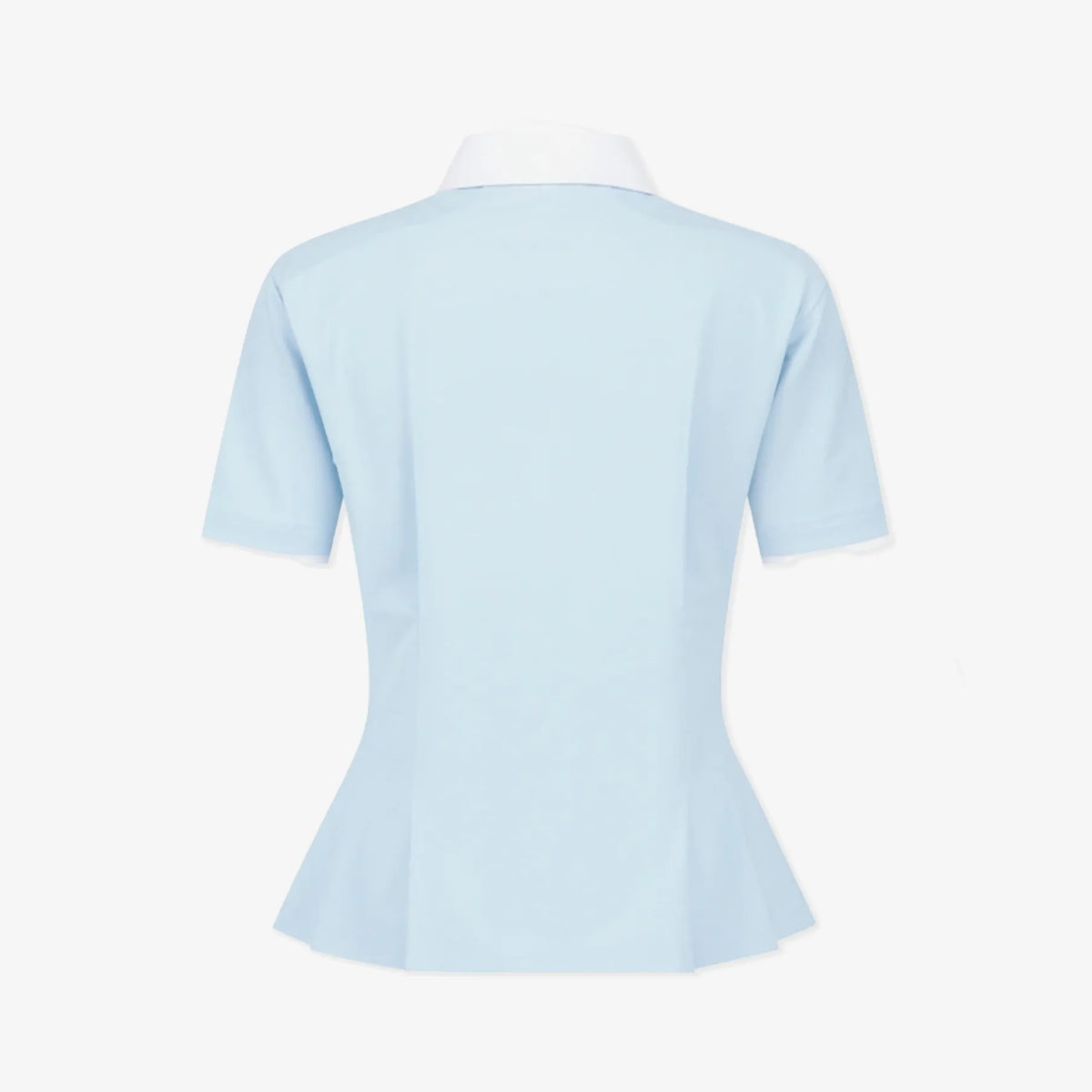 Women's Peplum Polo - Blue - Erthe Golf