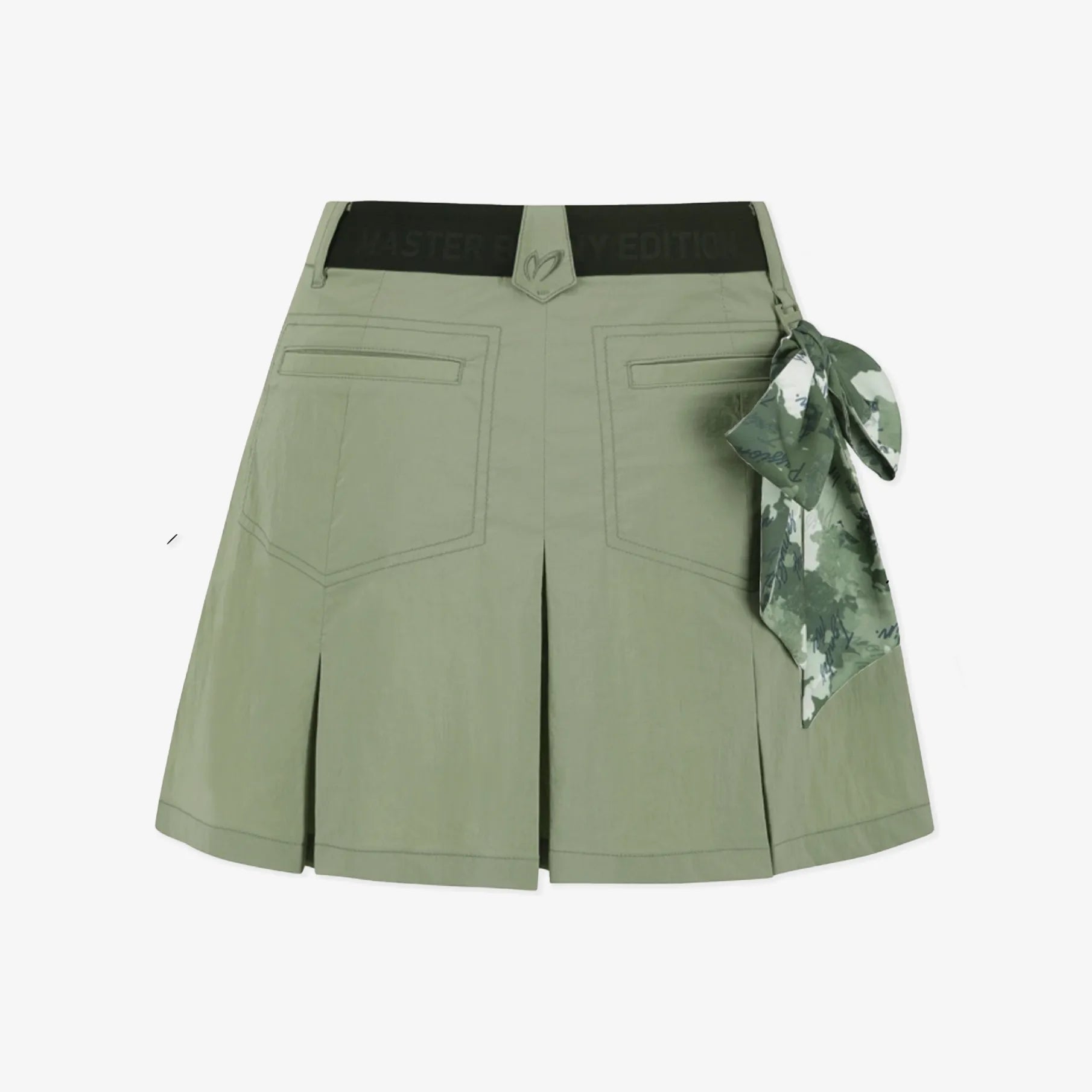 Women's Pleated Shorts - Khaki - Erthe Golf