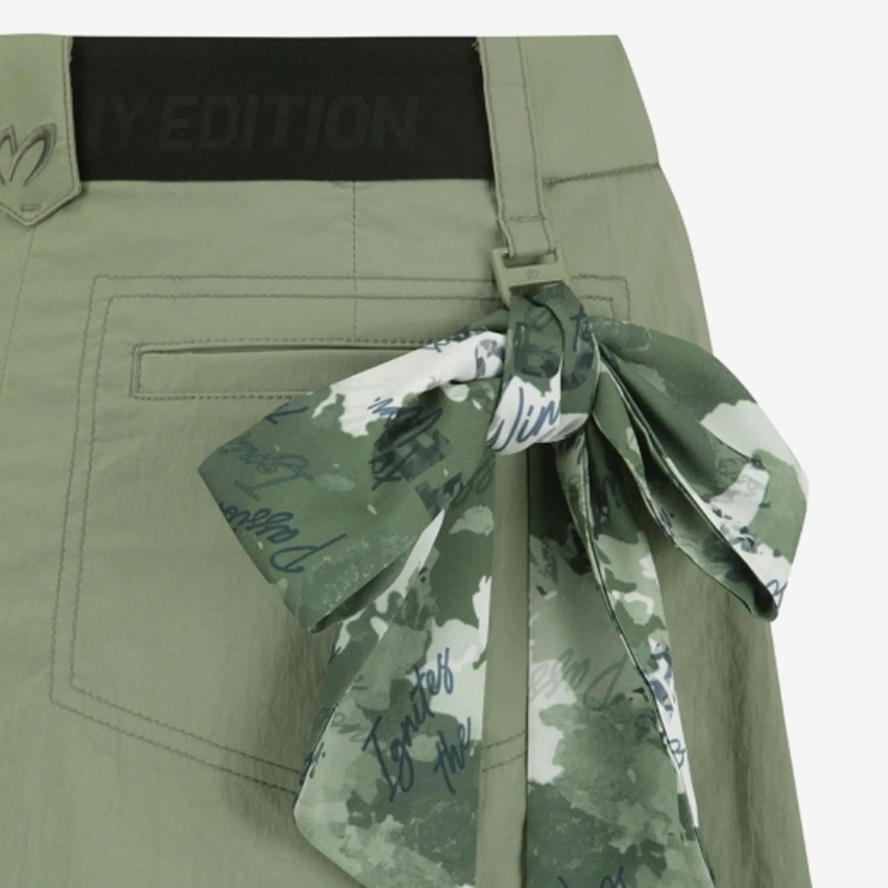 Women's Pleated Shorts - Khaki - Erthe Golf