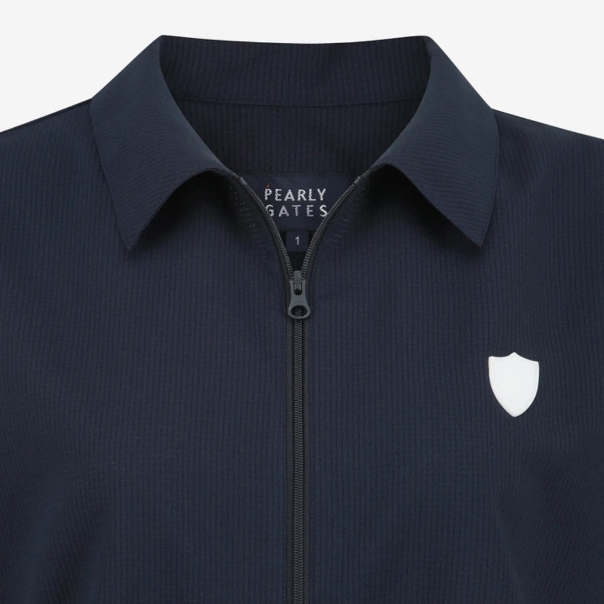 Women's Quick - Dry Zip - Up Polo - Navy - Erthe Golf