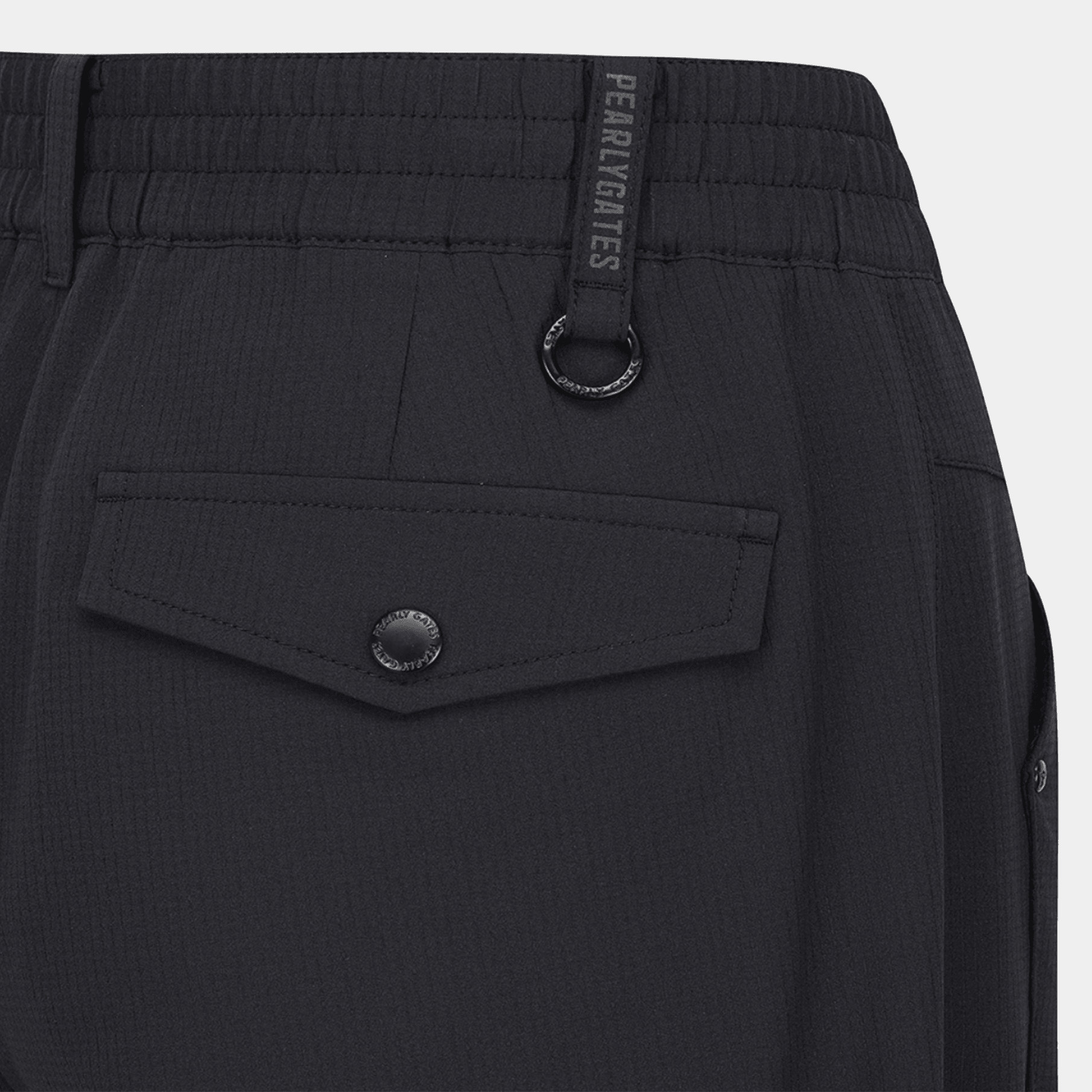 Women's Ribbon Banding Pants - Black - Erthe Golf