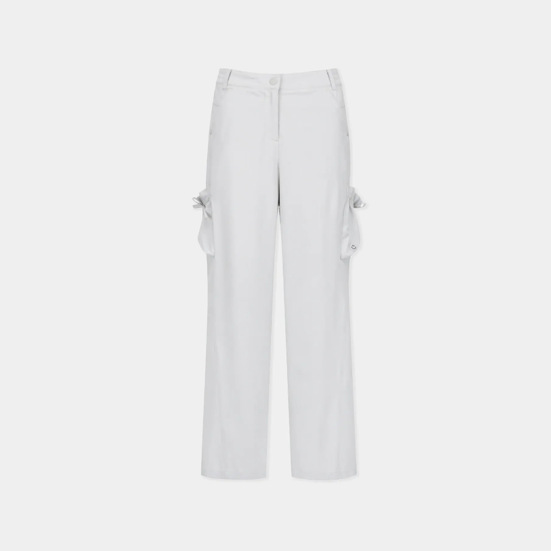 Women's Ribbon Banding Pants - Grey - Erthe Golf