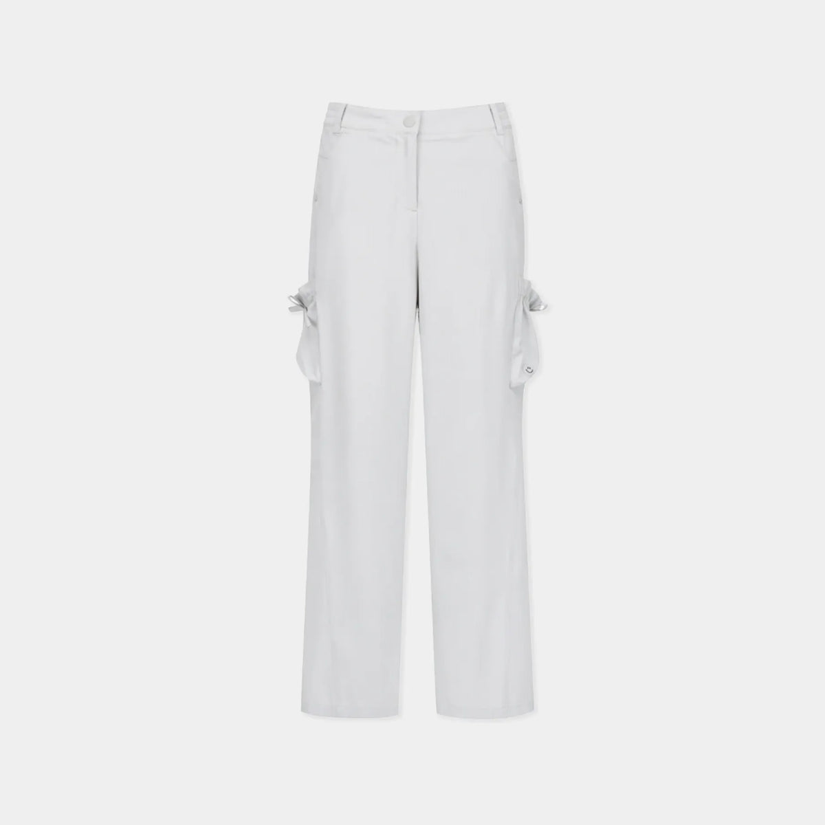 Women's Ribbon Banding Pants - Grey - Erthe Golf