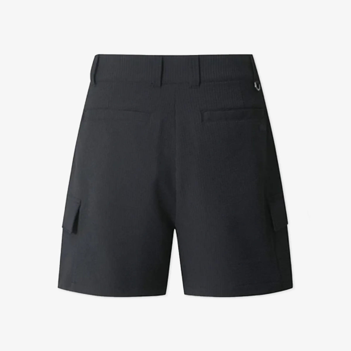 Women's Seersucker Skort - Dark Navy - Erthe Golf