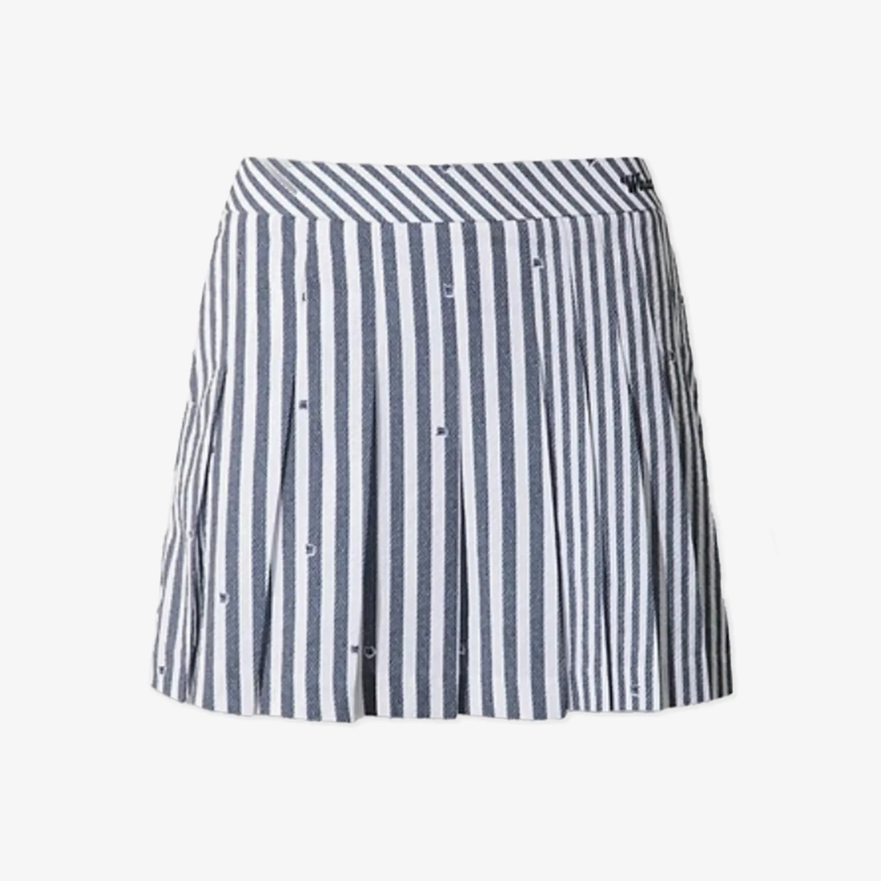 [WAAC x Jones] Women's Seersucker Shorts - Dark Navy - Erthe Golf