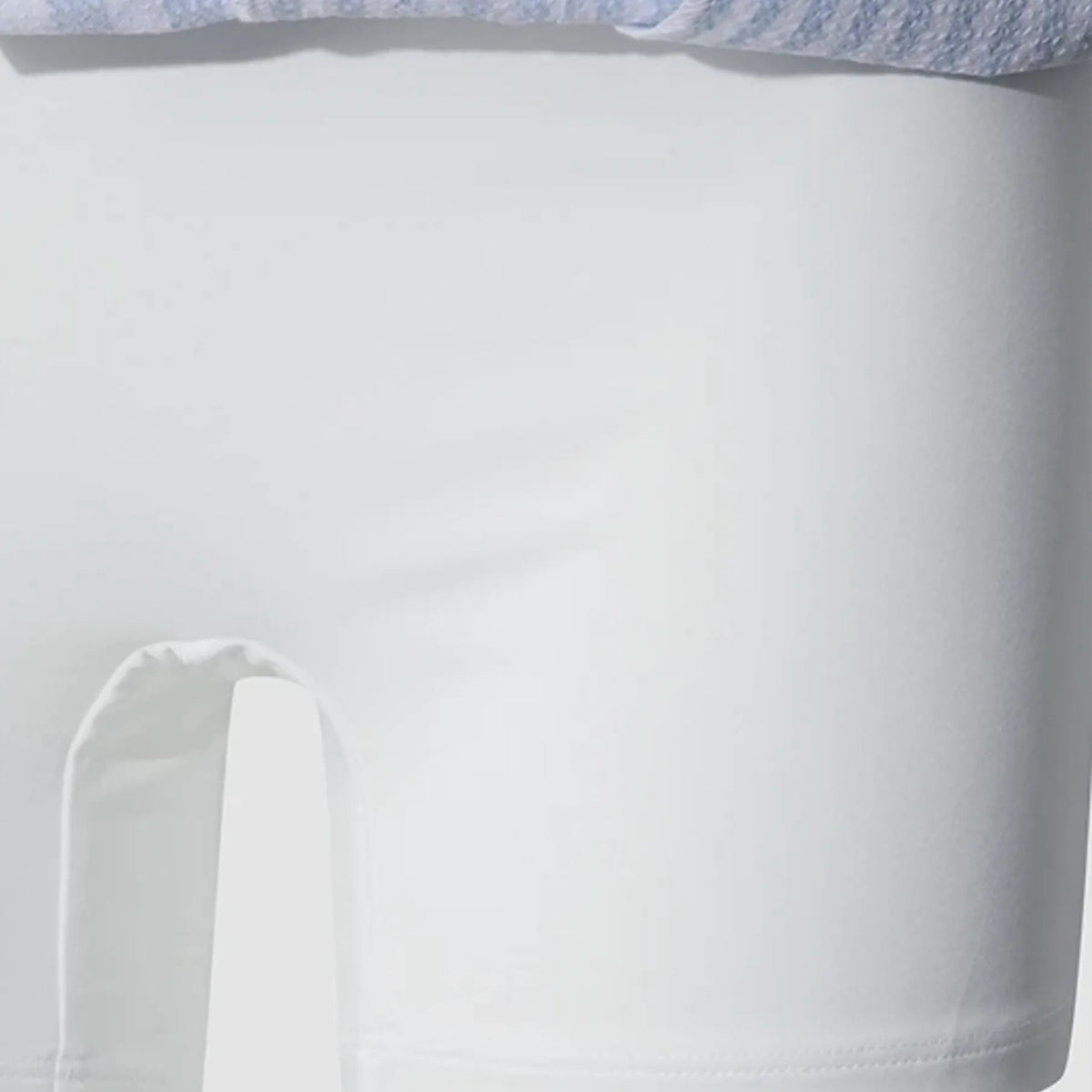 Women's Seersucker Skort - Light Blue - Erthe Golf