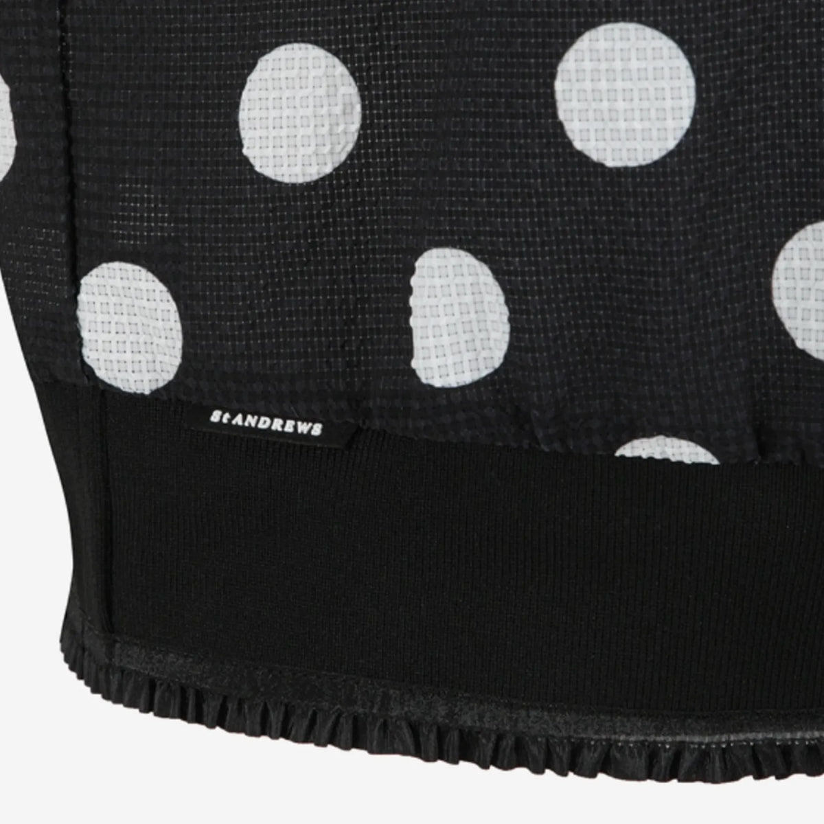 Women's Seersucker Sleeveless Top - Black - Erthe Golf