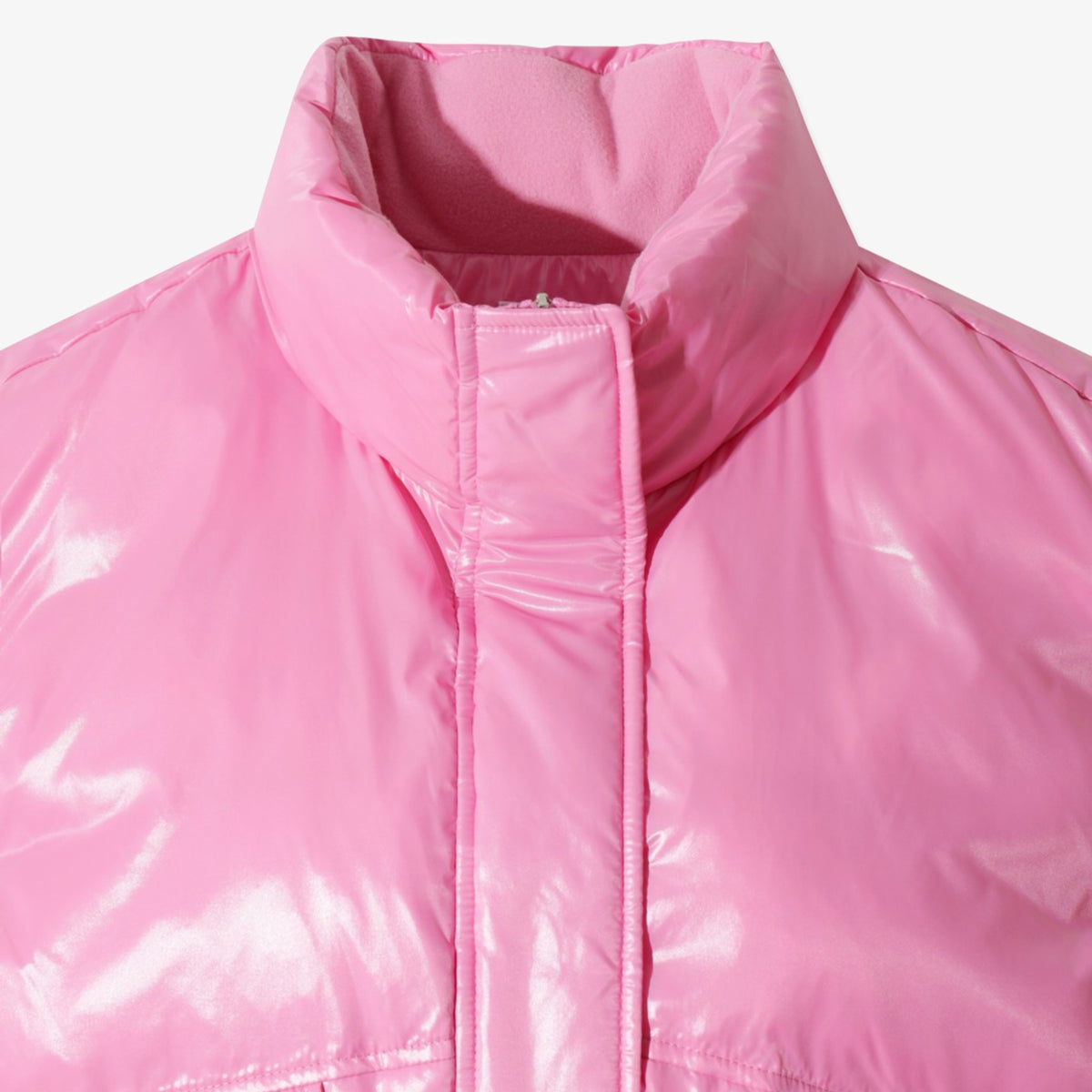 Women's Short Padded Vest - Pink - Erthe Golf