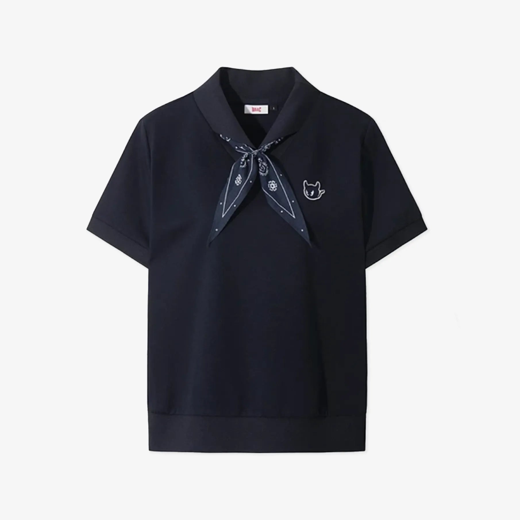 Women's Twilly - Point Tee - Dark Navy - Erthe Golf