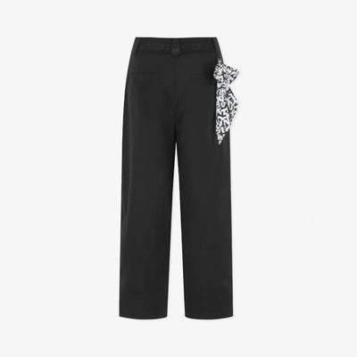 Women's Wide - Leg Pants - Black - Erthe Golf