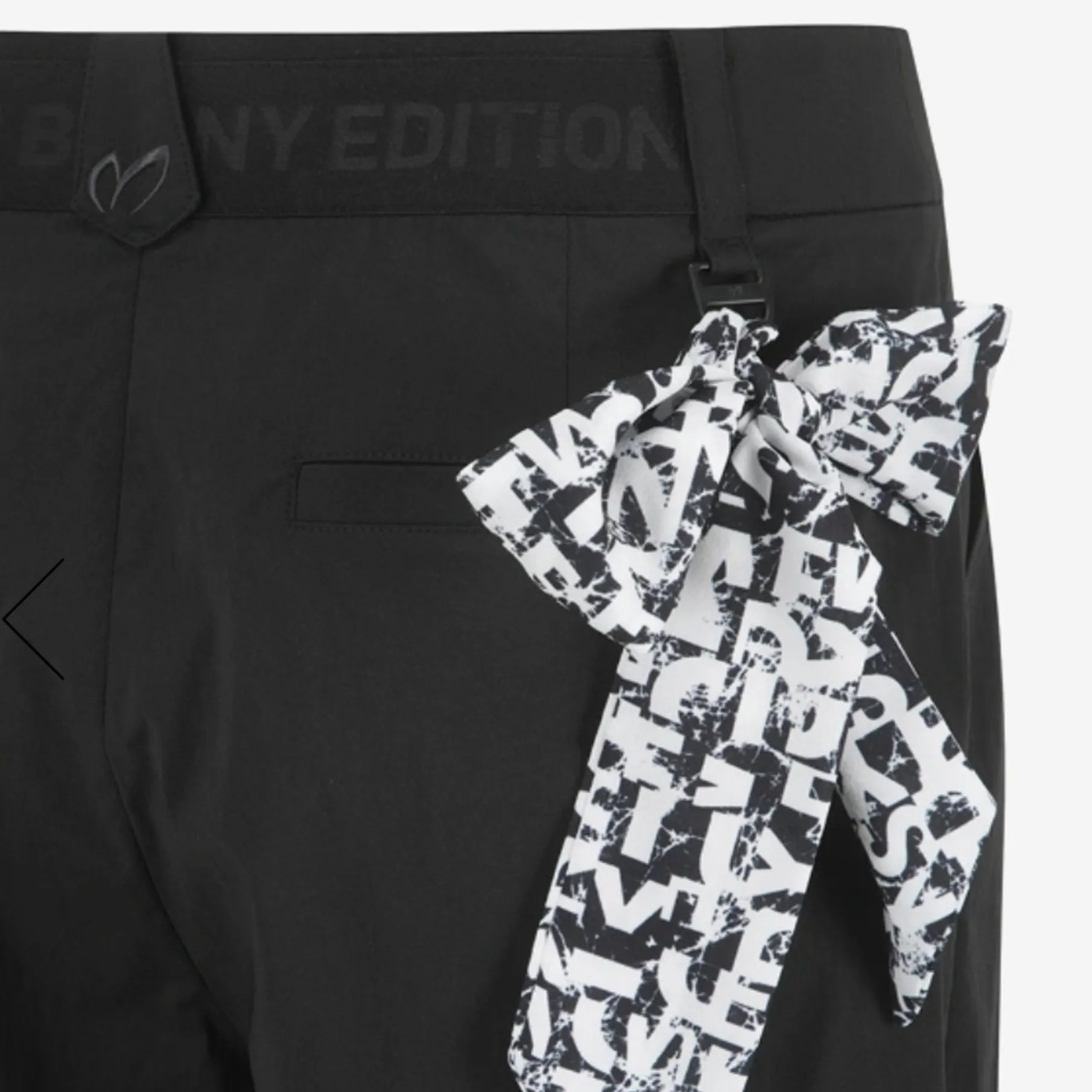 Women's Wide - Leg Pants - Black - Erthe Golf