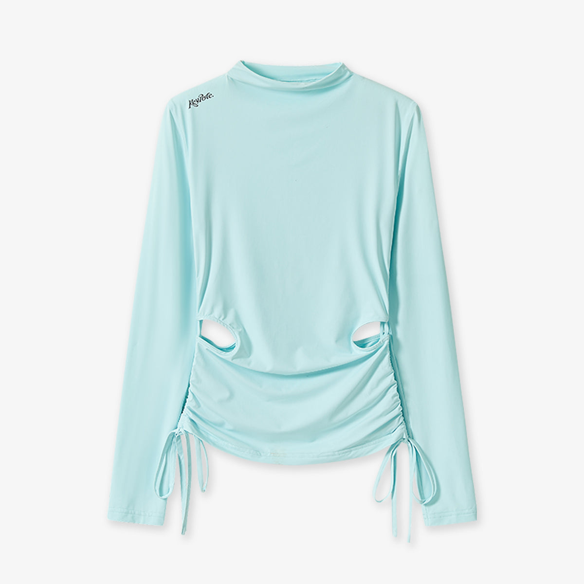 Keypote Women's Aqua Blue Draw String Golf Base Layer | Erthe Golf