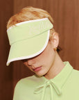Keypote Women's Mint Green Tour Visor - Side Profile | Erthe Golf
