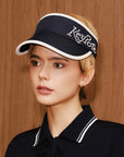 Keypote Women's Navy Blue Tour Golf Visor Front Face View | Erthe Golf