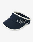 Keypote Women's Navy Blue Tour Golf Visor with Pearl Logo | Erthe Golf