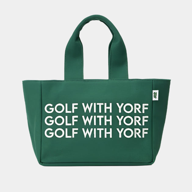 Yorf Golf Boucle Eco Tote Green - Erthe Golf