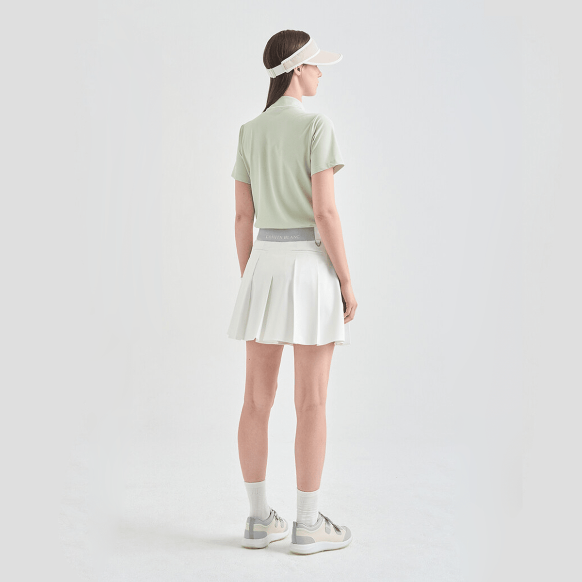 Women's Stretch Collar Polo - Mint - Erthe Golf
