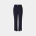 Navy blue pants on a light gray background