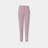 Pink pants on a light gray background