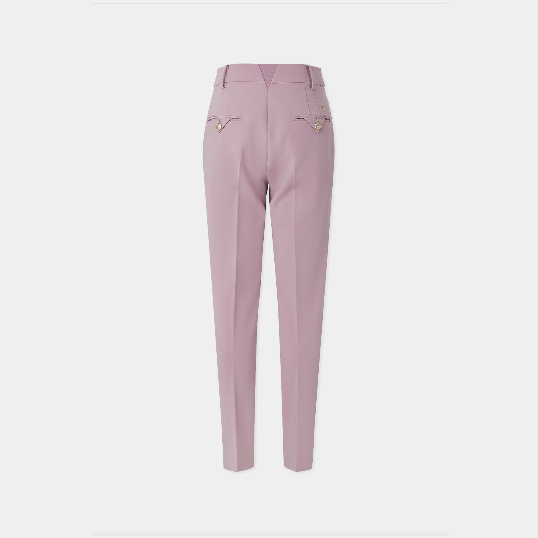 Pink pants on a white background
