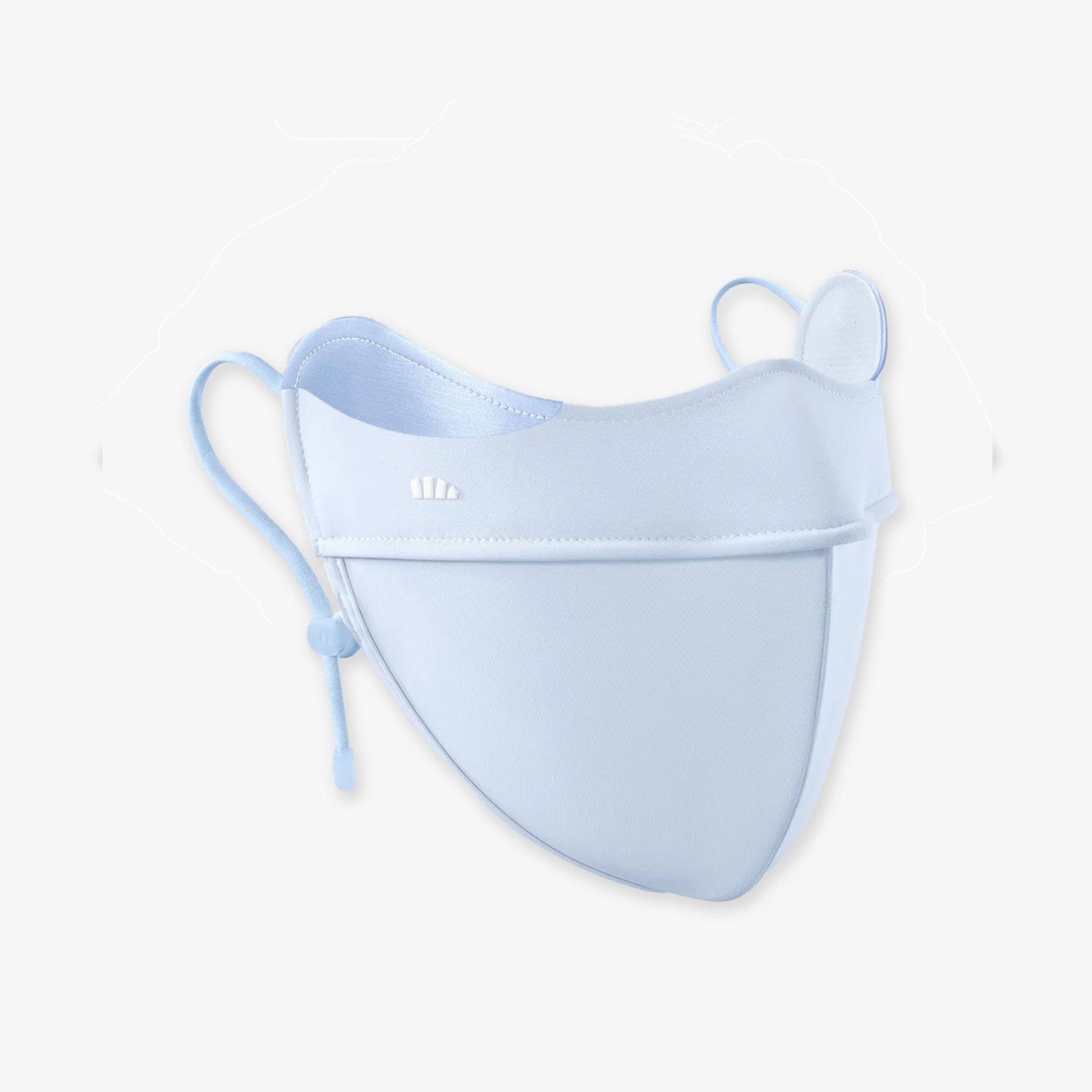 Beneunder Women's Sun Protection Mask UPF50+ - Blue - Erthe Golf