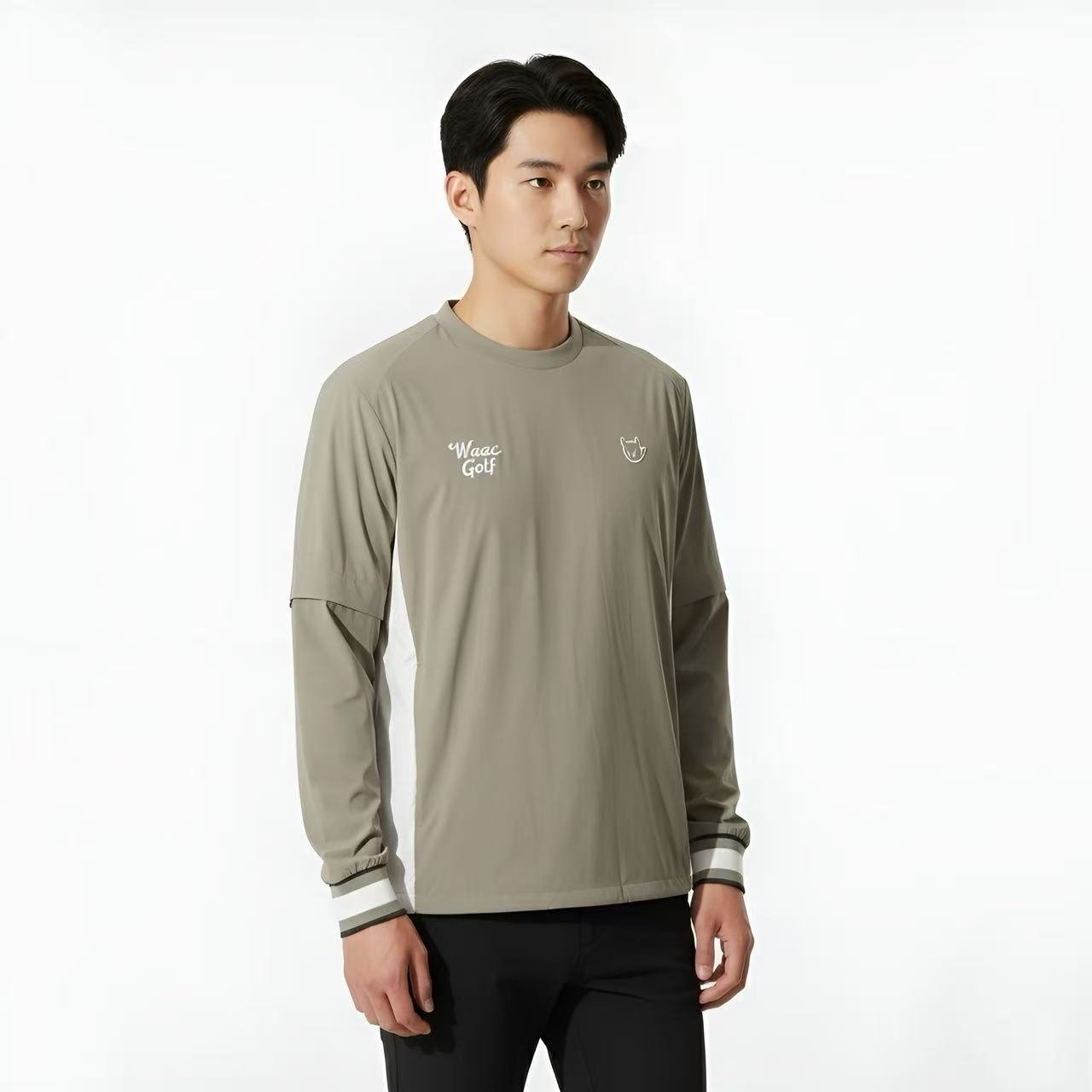 WAAC Men's Pull Over - Beige - Erthe Golf