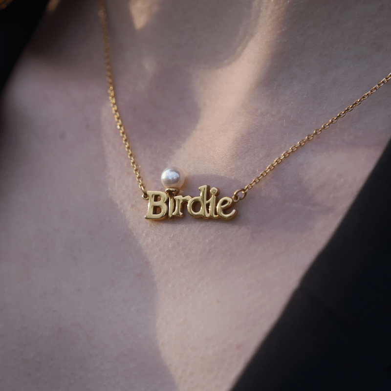 Birdie Necklace - Gold - Erthe Golf