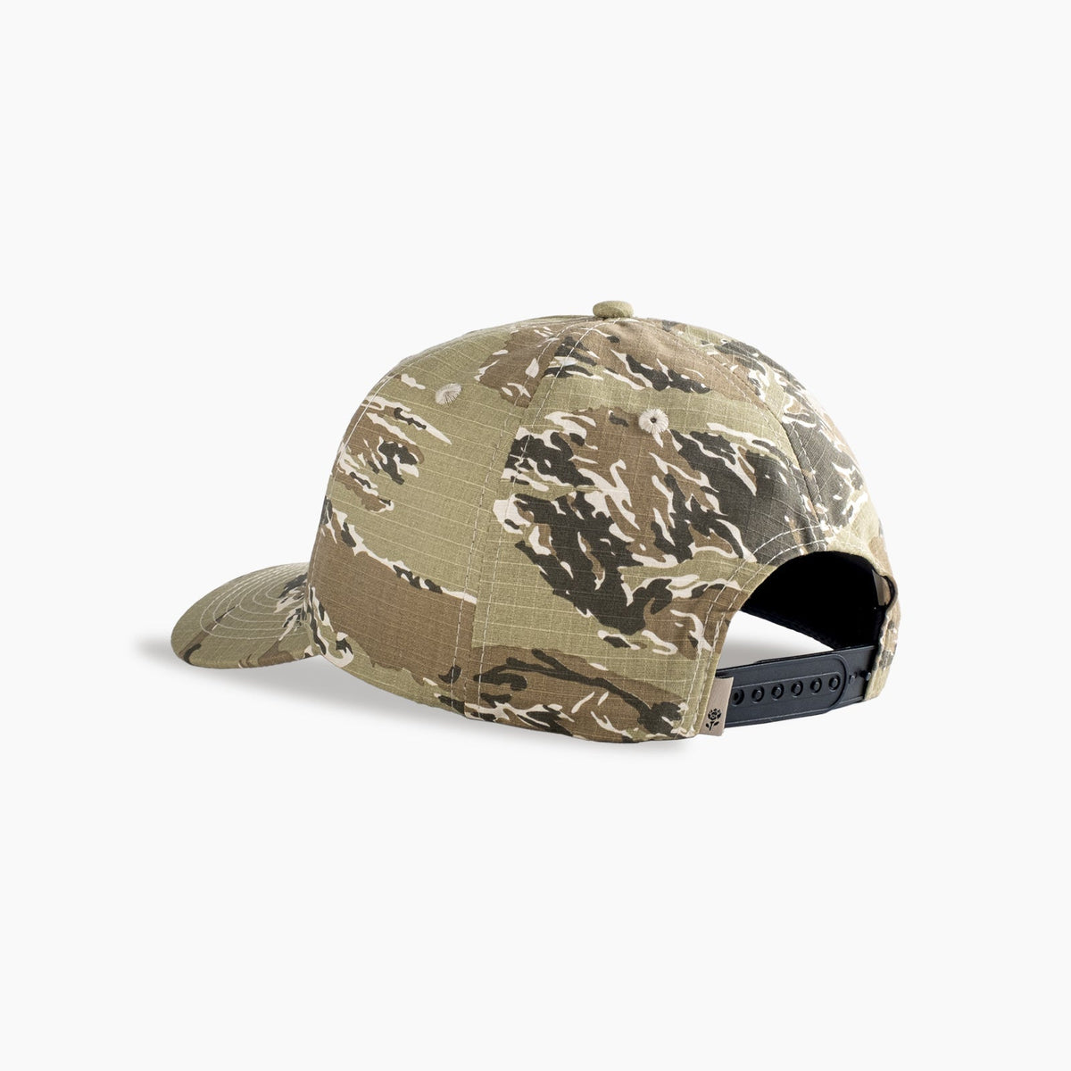 Back view of Dune 5 - Panel Hat - Brown - Erthe Golf
