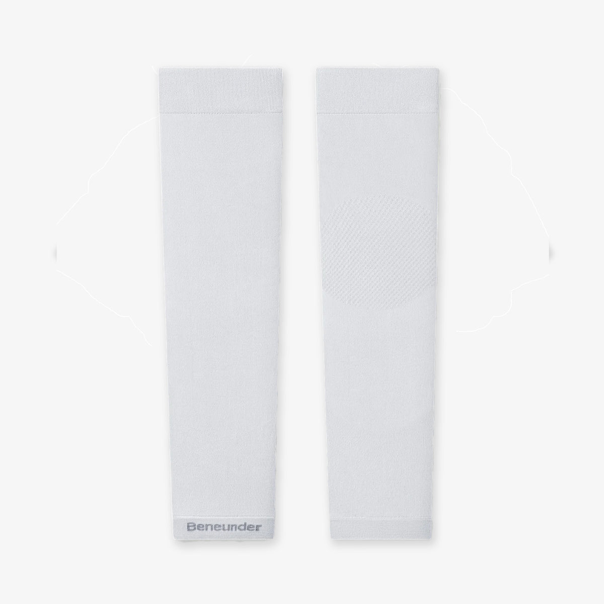 Beneunder Sporty Arm Sleeves UPF50+ - Grey - Erthe Golf