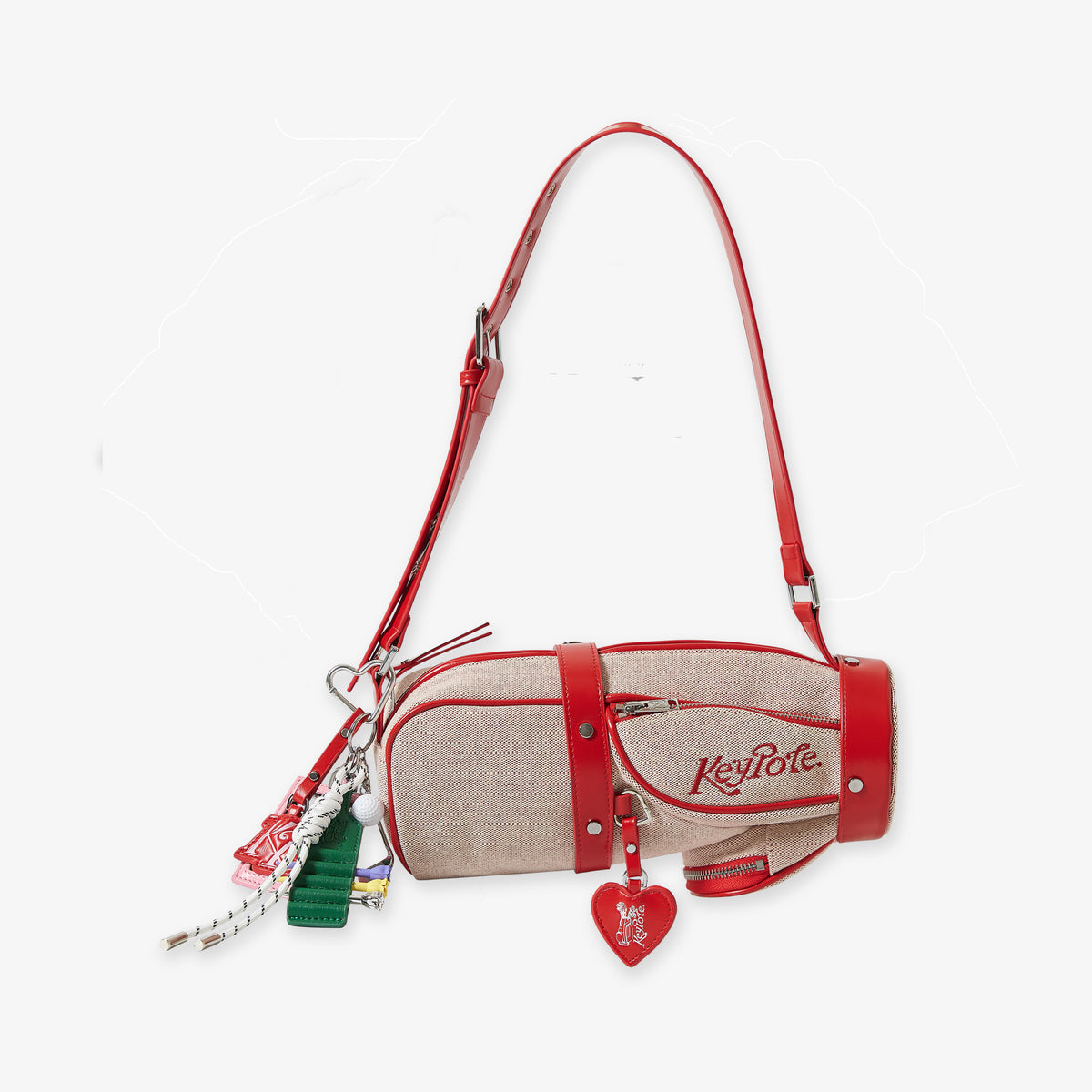 Keypote Golf Purse Red - Erthe Golf
